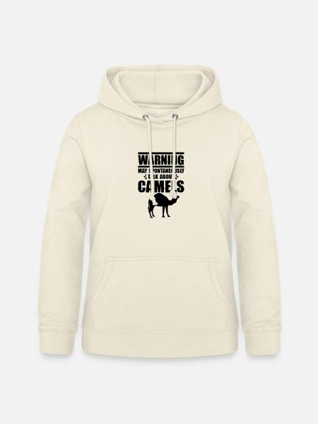 Kamel Spruch Humor - Frauen Hoodie - Vanille-Milchshake
