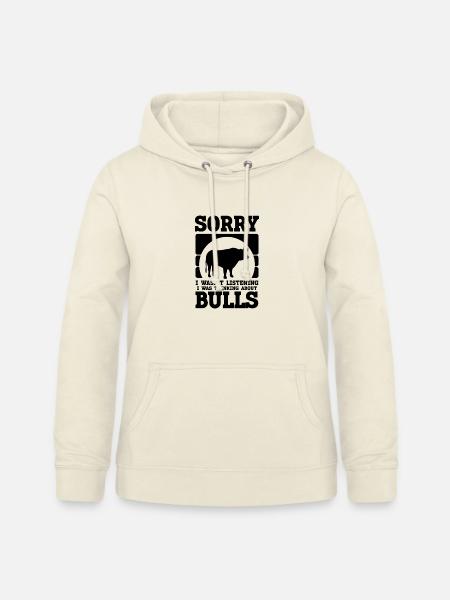 Stier Spruch Humor - Frauen Hoodie - Vanille-Milchshake