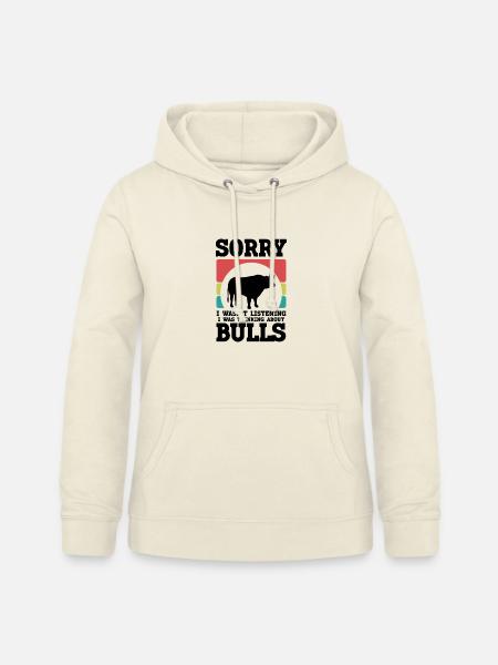 Stier Spruch Retro-Look - Frauen Hoodie - Vanille-Milchshake