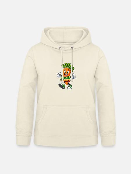 Veggie Wins Karotte Möhre - Frauen Hoodie - Vanille-Milchshake