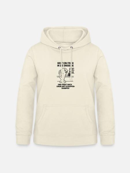 antischuppen shampoo fisch witz - Frauen Hoodie - Vanille-Milchshake