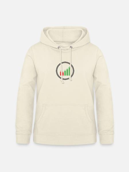 Wachstum & Erfolg | Finanzen & Aktien Chart - Frauen Hoodie - Vanille-Milchshake
