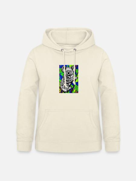 Koala - Frauen Hoodie - Vanille-Milchshake