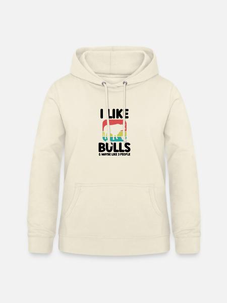 Stier Spruch Retro-Look - Frauen Hoodie - Vanille-Milchshake