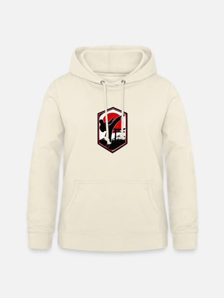 karate-1 - Frauen Hoodie - Vanille-Milchshake