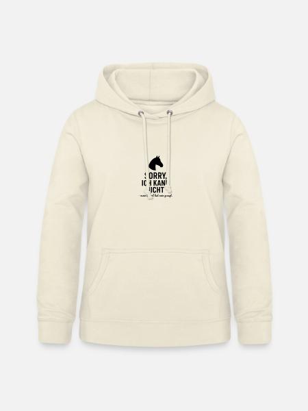 Pferde Spruch - Frauen Hoodie - Vanille-Milchshake