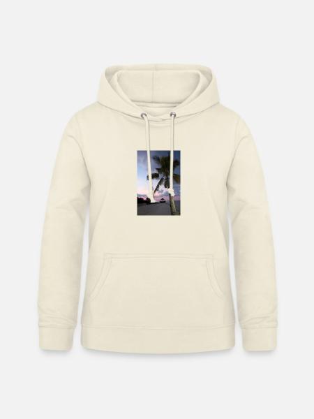 tropischer-strand-abends - Frauen Hoodie - Vanille-Milchshake