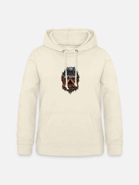 Gut Genug Einsamer Wolf - Frauen Hoodie - Vanille-Milchshake