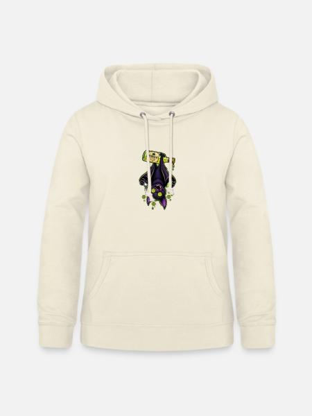 Tequila-Bat im Neon-Grün - Frauen Hoodie - Vanille-Milchshake