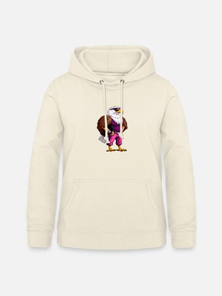 Adler Sporttrainer - Frauen Hoodie - Vanille-Milchshake