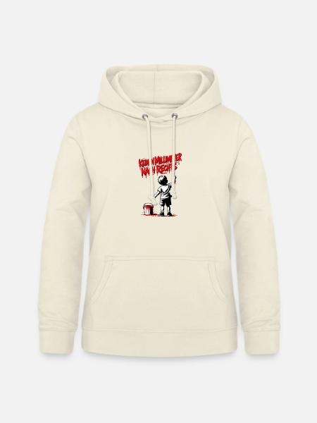 Keinen Millimeter nach Rechts – Gegen Nazis - Frauen Hoodie - Vanille-Milchshake