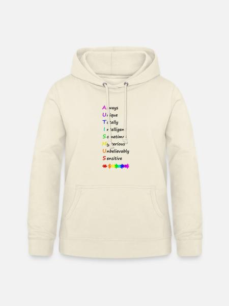 Autismus - Frauen Hoodie - Vanille-Milchshake