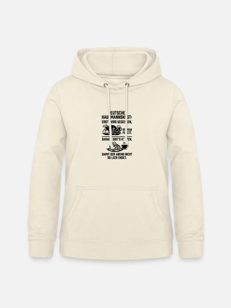 Hausmannskost typisch deutsch - Frauen Hoodie - Vanille-Milchshake