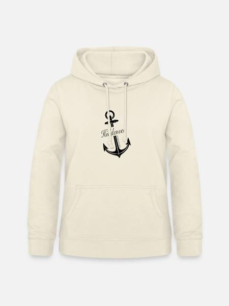 Hiddensee - Frauen Hoodie - Vanille-Milchshake