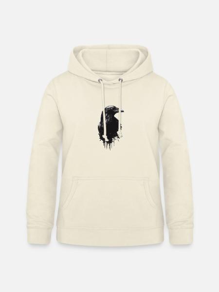 Rabe - Frauen Hoodie - Vanille-Milchshake