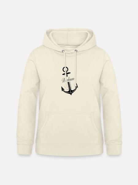Borkum - Frauen Hoodie - Vanille-Milchshake