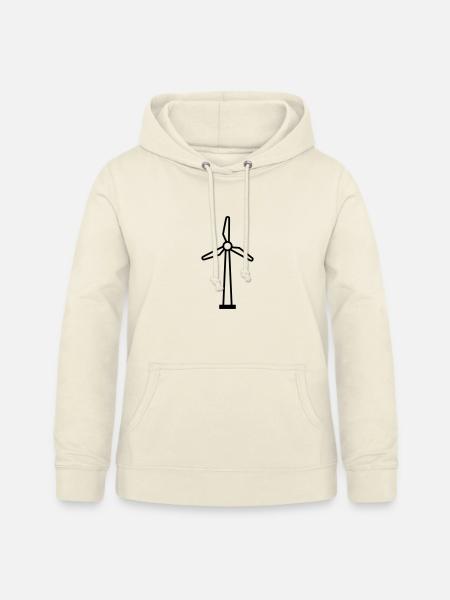 Windrad Turbine Energie - Frauen Hoodie - Vanille-Milchshake