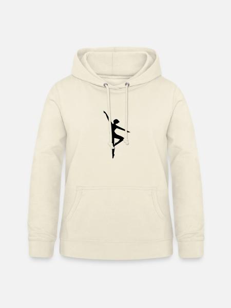 Tänzerin Silhouette tanzen Geschenk Tanz - Frauen Hoodie - Vanille-Milchshake