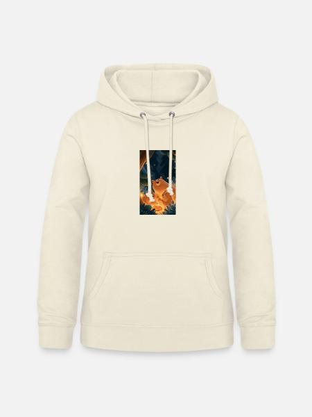 Lagerfeuer Bärenfreundschaft - Frauen Hoodie - Vanille-Milchshake