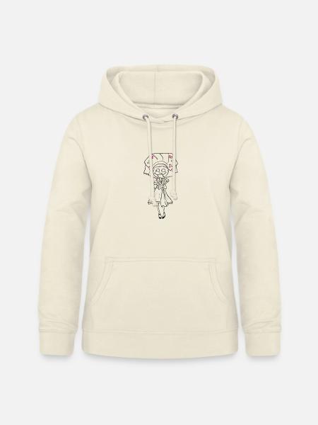 SERBSKA LUBINA - kontur - - Frauen Hoodie - Vanille-Milchshake