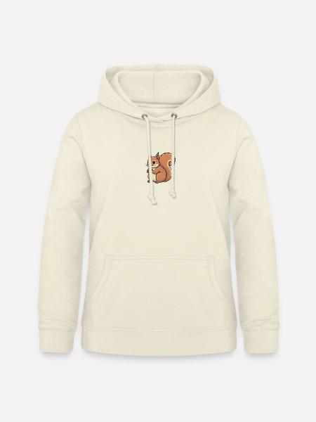 Eichhörnchen - Frauen Hoodie - Vanille-Milchshake