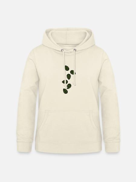 Tannenzapfen Symbol - Frauen Hoodie - Vanille-Milchshake