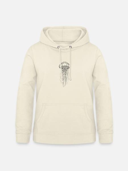 Qualle - Frauen Hoodie - Vanille-Milchshake