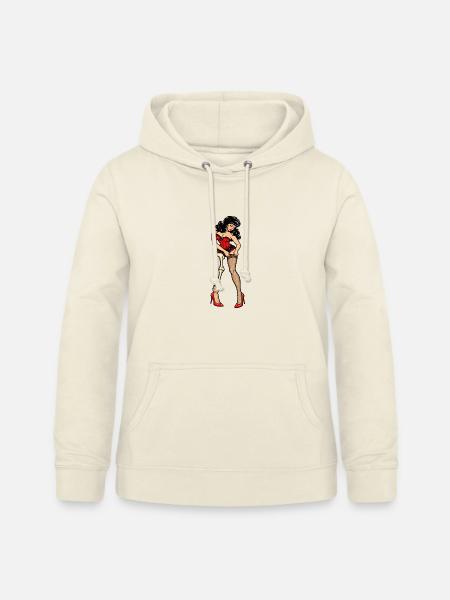 BARES BOUDOIR - Frauen Hoodie - Vanille-Milchshake