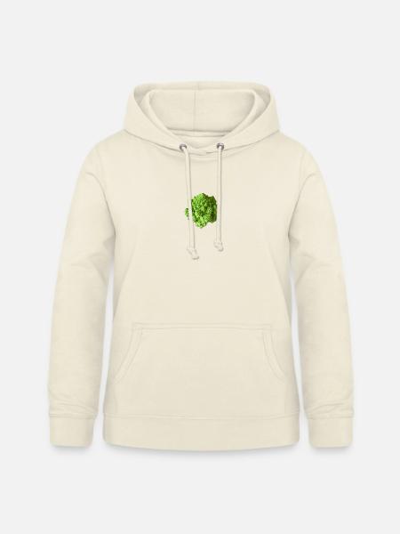 Romanesco-Brokkolifraktal - Frauen Hoodie - Vanille-Milchshake