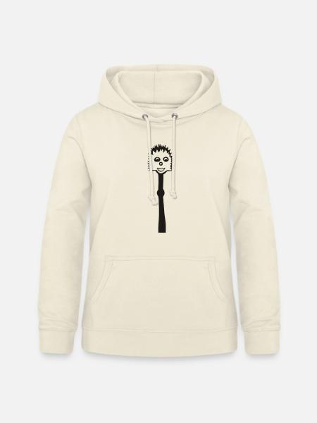 WC Bürste - Frauen Hoodie - Vanille-Milchshake