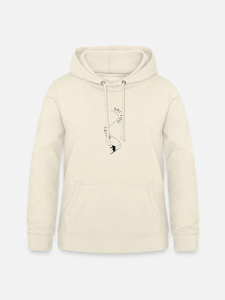 Ski you later - Frauen Hoodie - Vanille-Milchshake