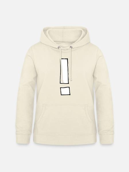 ausrufezeichen - Frauen Hoodie - Vanille-Milchshake