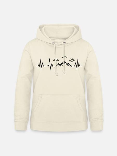 Wandern - Frauen Hoodie - Vanille-Milchshake