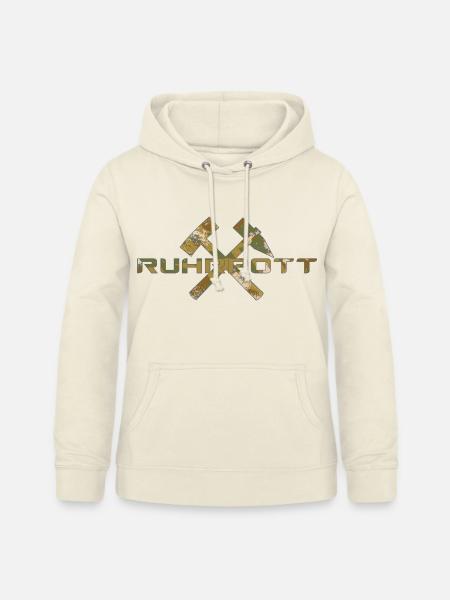 Ruhrpott Camo - Frauen Hoodie - Vanille-Milchshake
