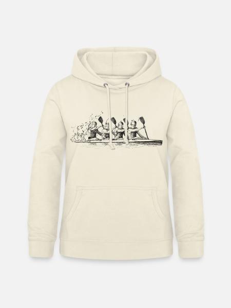 Kanurennsport - Frauen Hoodie - Vanille-Milchshake
