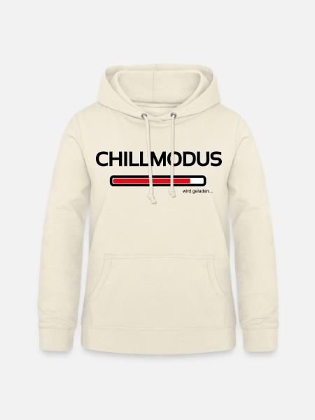 Chillmodus - heute wird nur noch ausgeruht - Frauen Hoodie - Vanille-Milchshake