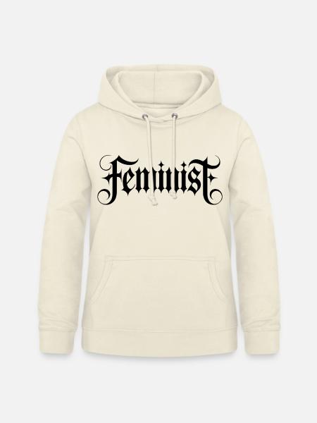 Feminist - Frauen Hoodie - Vanille-Milchshake