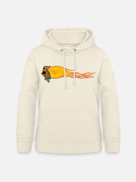 Scooby-Doo Mit Flamme Und Aufschrift - Frauen Hoodie - Vanille-Milchshake