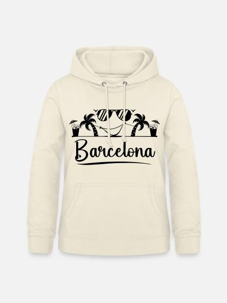 Barcelona - Frauen Hoodie - Vanille-Milchshake