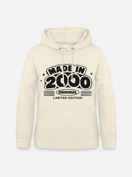2000 Original Limited Edition - Frauen Hoodie - Vanille-Milchshake