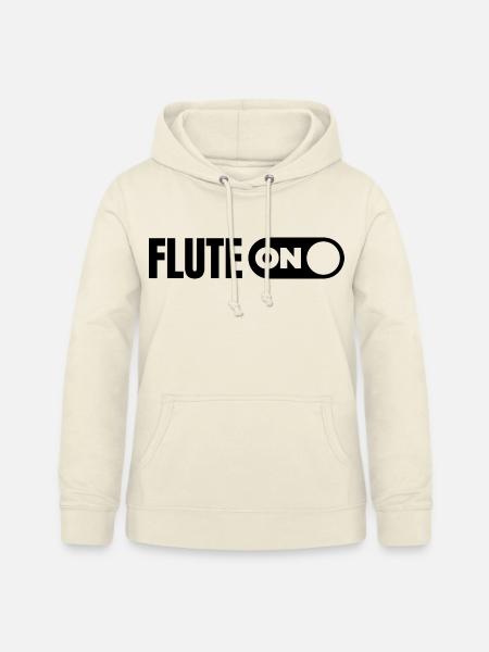 Flöte einschalten - Frauen Hoodie - Vanille-Milchshake