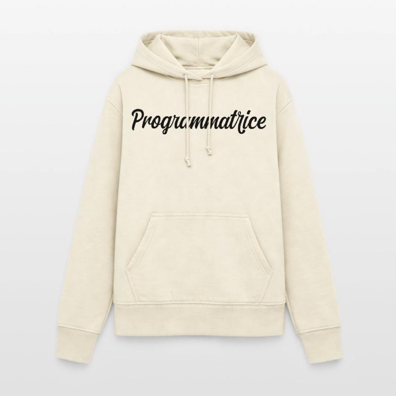 Programmatrice Informatique Code Développeuse Web Sweat à capuche Femme