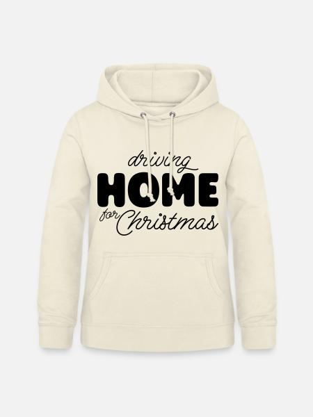 Weihnachten Zuhause - Frauen Hoodie - Vanille-Milchshake