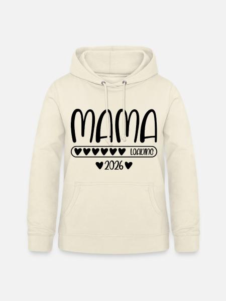 Mama 2026 loading - Frauen Hoodie - Vanille-Milchshake