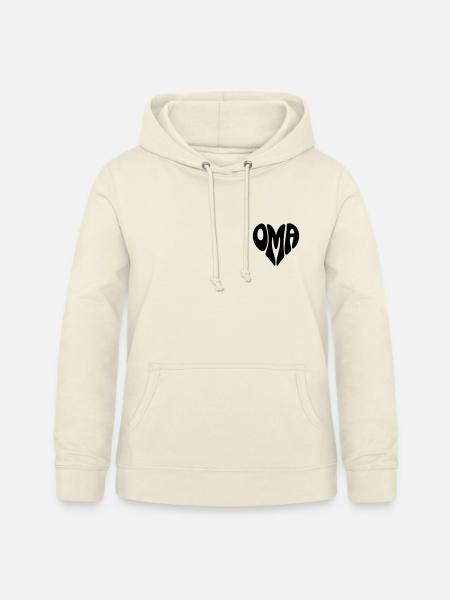 Oma - Frauen Hoodie - Vanille-Milchshake