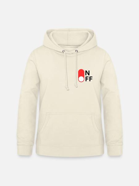 ON / OFF Modus - Frauen Hoodie - Vanille-Milchshake