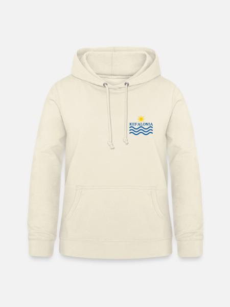 Kefalonia-Sonnenwellen - Frauen Hoodie - Vanille-Milchshake