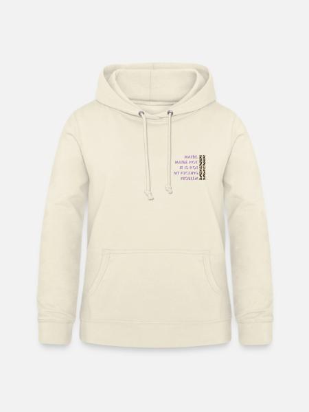 Vielleicht nicht – mein Problem - Frauen Hoodie - Vanille-Milchshake