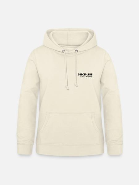 Discipline – Chest Logo Shirt - Frauen Hoodie - Vanille-Milchshake