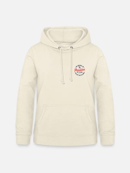 Pensionierung Retro Liegestuhl Abschied Pension - Frauen Hoodie - Vanille-Milchshake